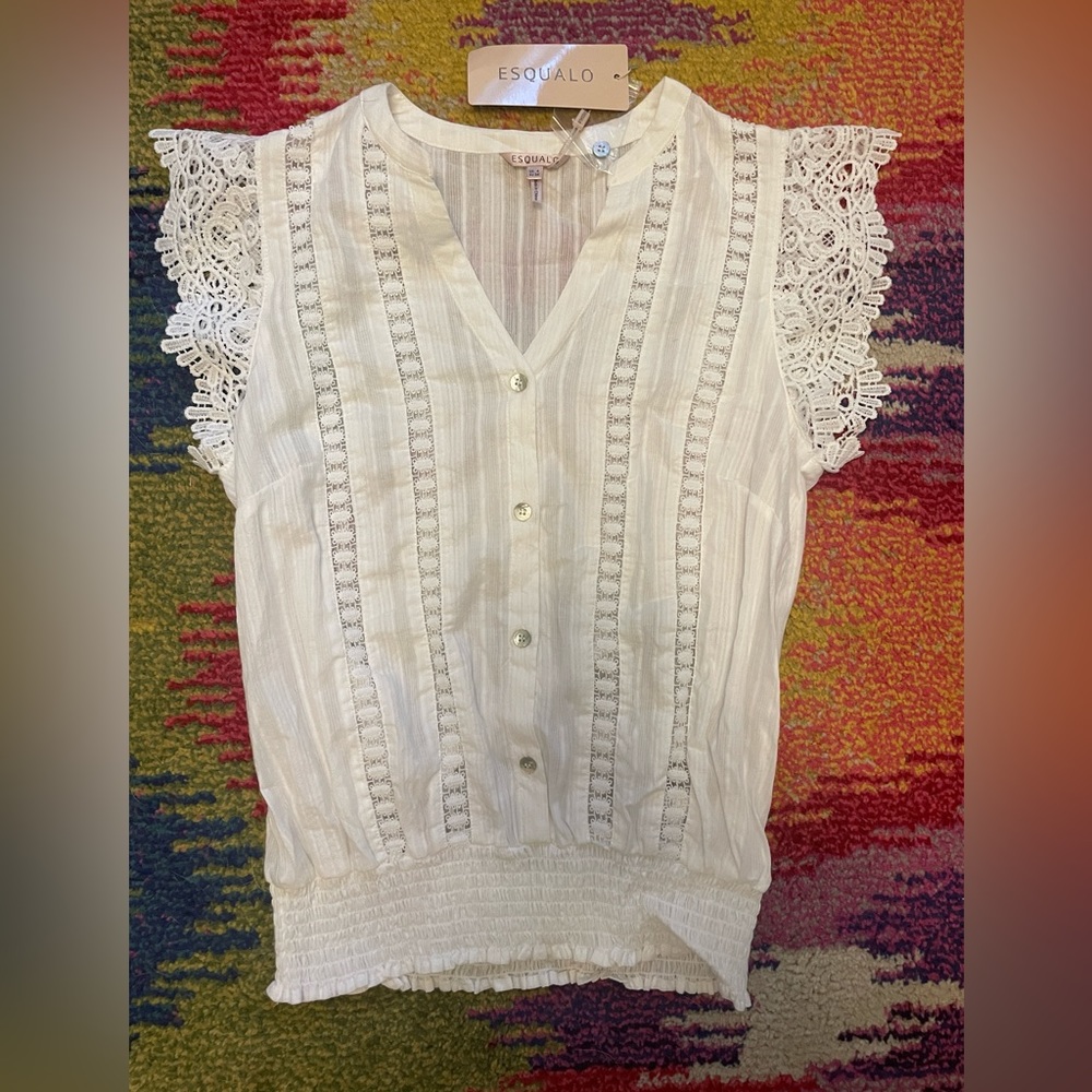 Esqualo White Blouse